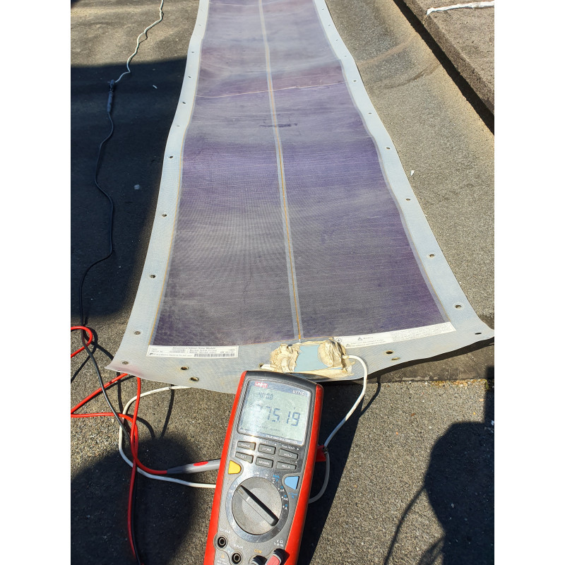Solar panel 300v 92w flexible amorphous silicon solar module